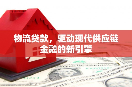 沿滩物流贷款，驱动现代供应链金融的新引擎