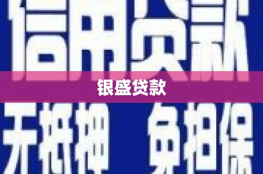 七星银盛贷款