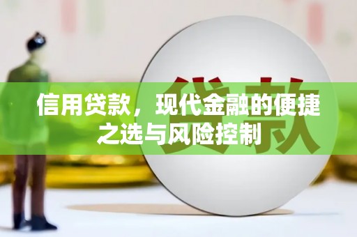 吴起信用贷款，现代金融的便捷之选与风险控制