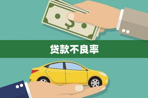 且末贷款不良率