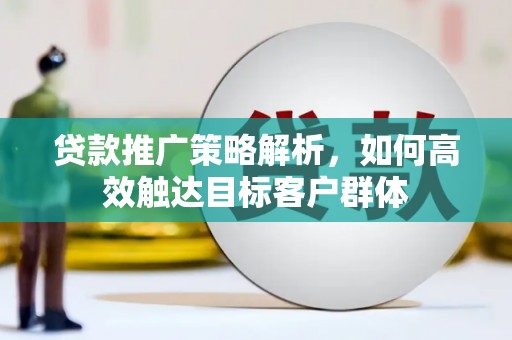 临沭贷款推广策略解析，如何高效触达目标客户群体