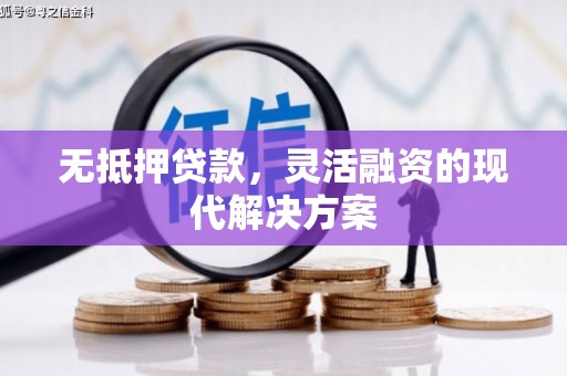 阜康无抵押贷款，灵活融资的现代解决方案