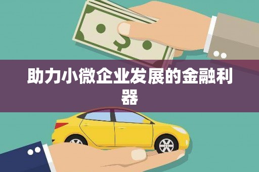疏附助力小微企业发展的金融利器