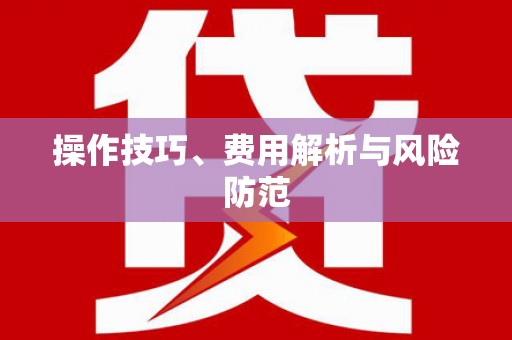 白山操作技巧、费用解析与风险防范